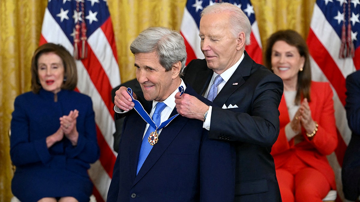 President Biden awards John Kerry the Presidential Medal of Freedom