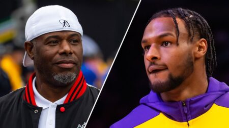 MLB great Ken Griffey Jr offers advice to Lakers’ Bronny James: ‘Relax and enjoy it’