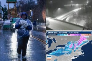 Heavy snow blasts parts of Northeast as Thanksgiving winter storm wreaks havoc for travelers across US