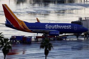 Southwest Airlines flight struck by bullet prior to takeoff at Dallas airport