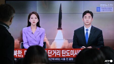 North Korea fires salvo of short-range ballistic missiles ahead of US election