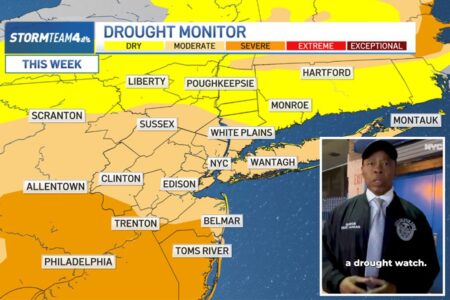 NYC under drought watch after second driest October in recorded history — with residents being urged to ‘conserve every drop’