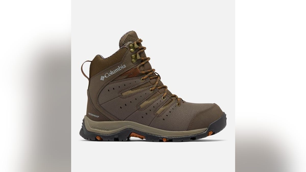 Waterproof, comfortable hiking boots. 