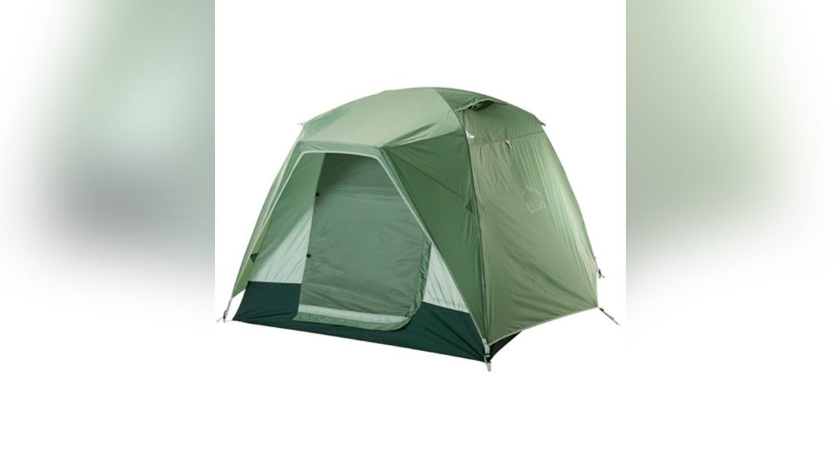 A tent the whole family can fit into. 