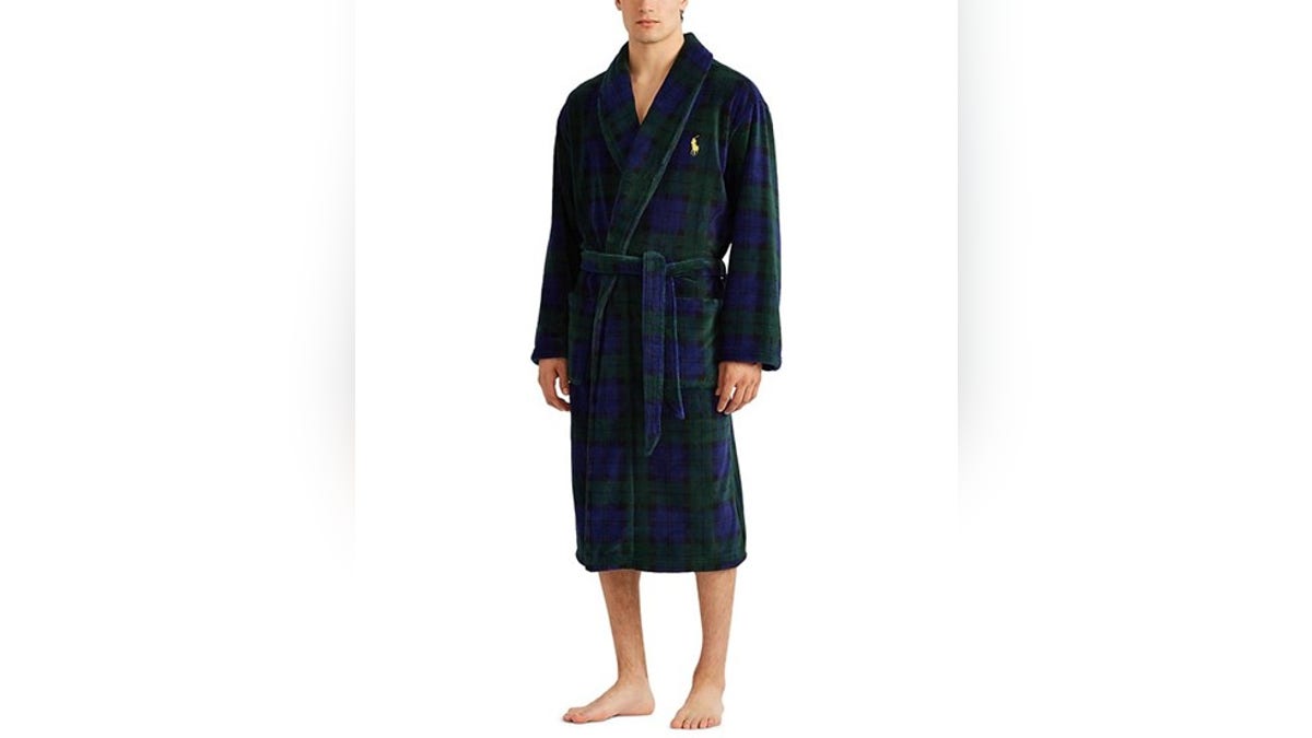 Slip on a soft robe when you want to relax.