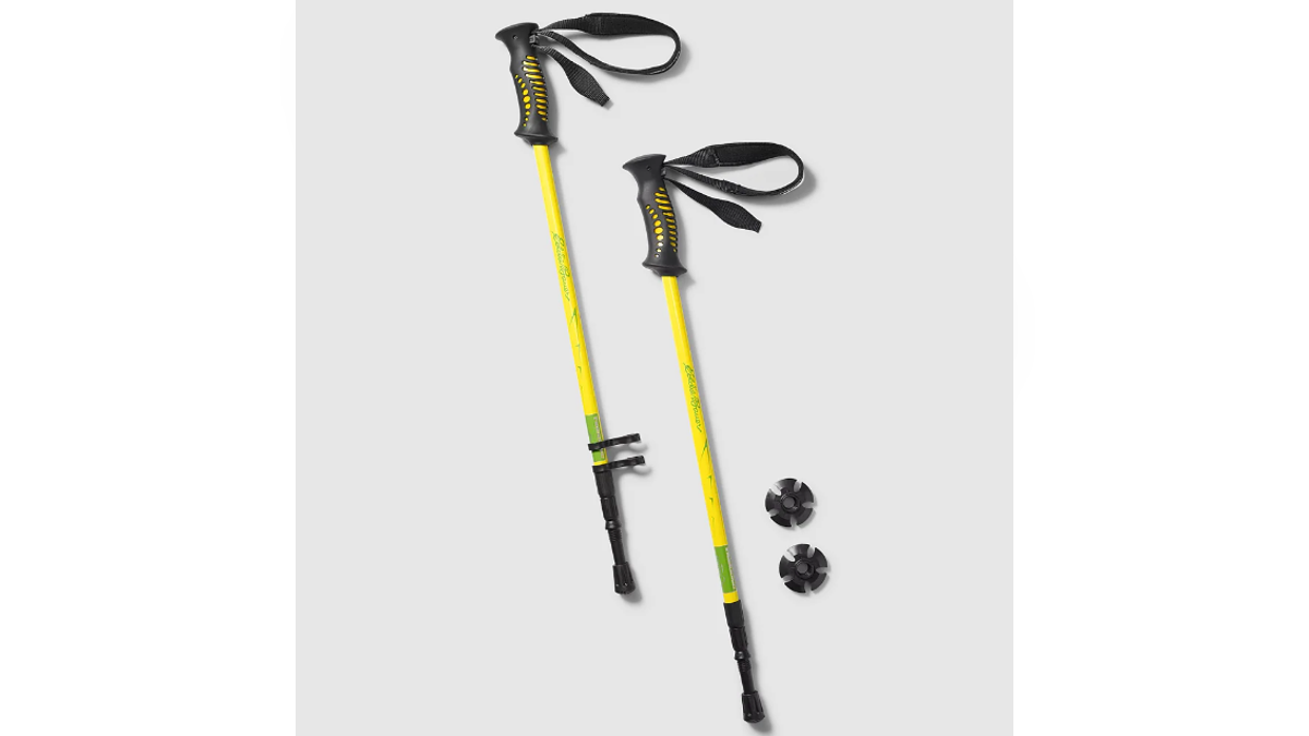 Hike with ease with the help of trekking poles. 