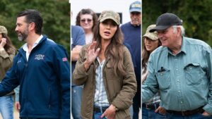 Donald Trump Jr., Kristi Noem join Franklin Graham in Helene-torn North Carolina with Samaritan’s Purse