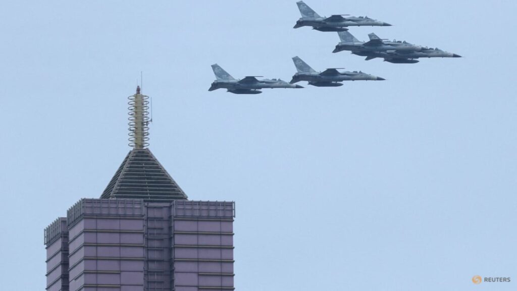 Taiwan holds air defence drill ahead of president’s Pacific trip