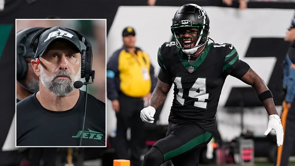 Jets coach reveals blunt message to rookie receiver after massive touchdown blunder in win over Houston