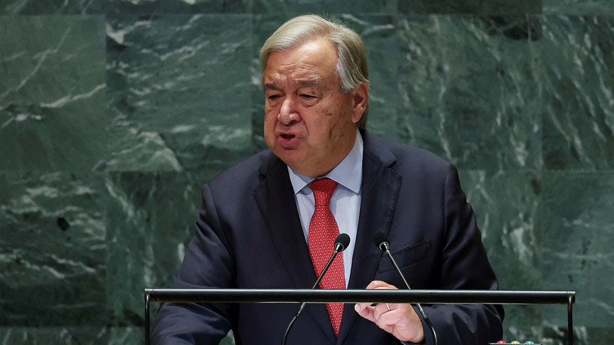 UN Secretary General Guterres