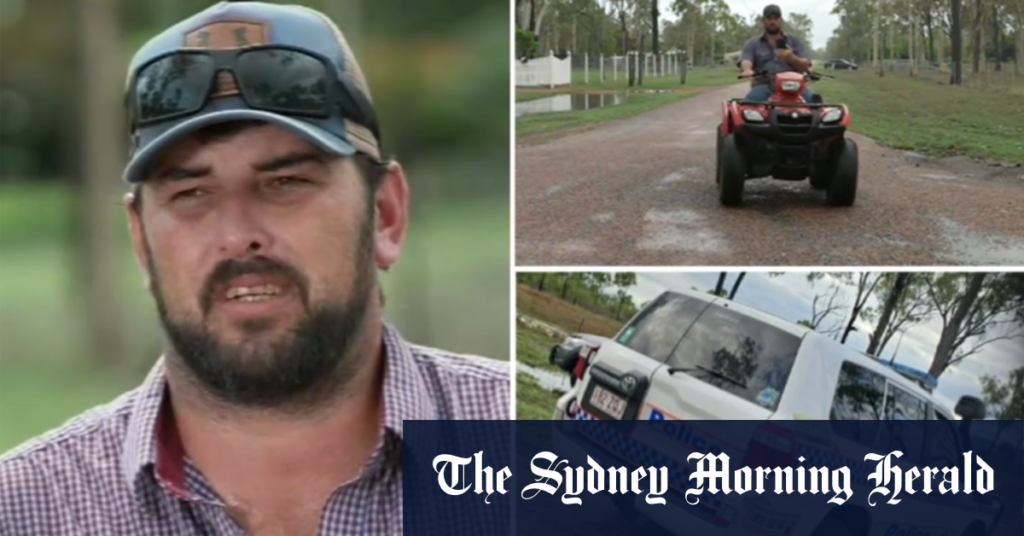 Man confronts group of criminals on his quad bike