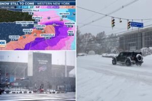 Upstate NY could get up to 6 feet of snow as NYC braces for cold snap