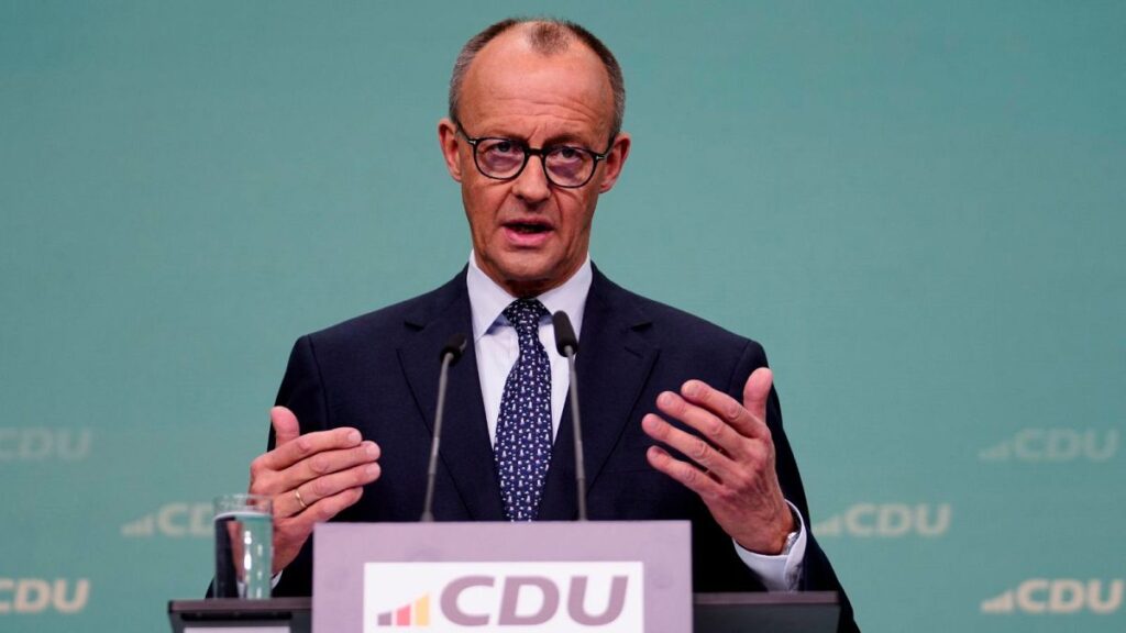 Former EU chief calls Friedrich Merz ‘resolute and determined’