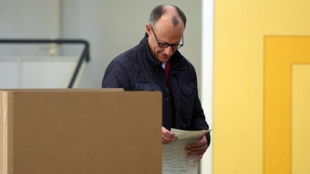 Top candidates cast their votes on German federal election day