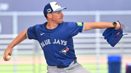 Blue Jays’ Chris Bassitt serves fantasy football punishment during spring training game