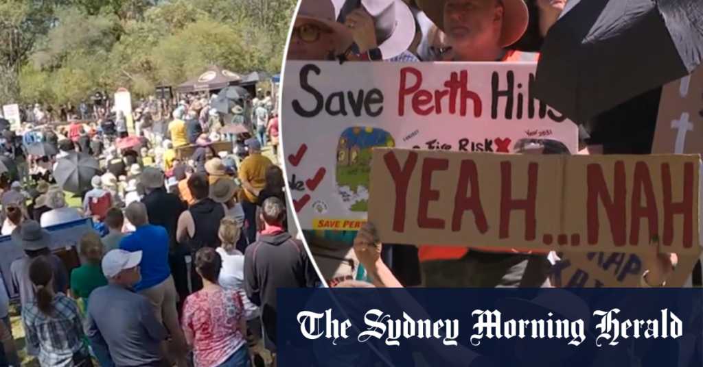 Perth Hills residents unite against development plans