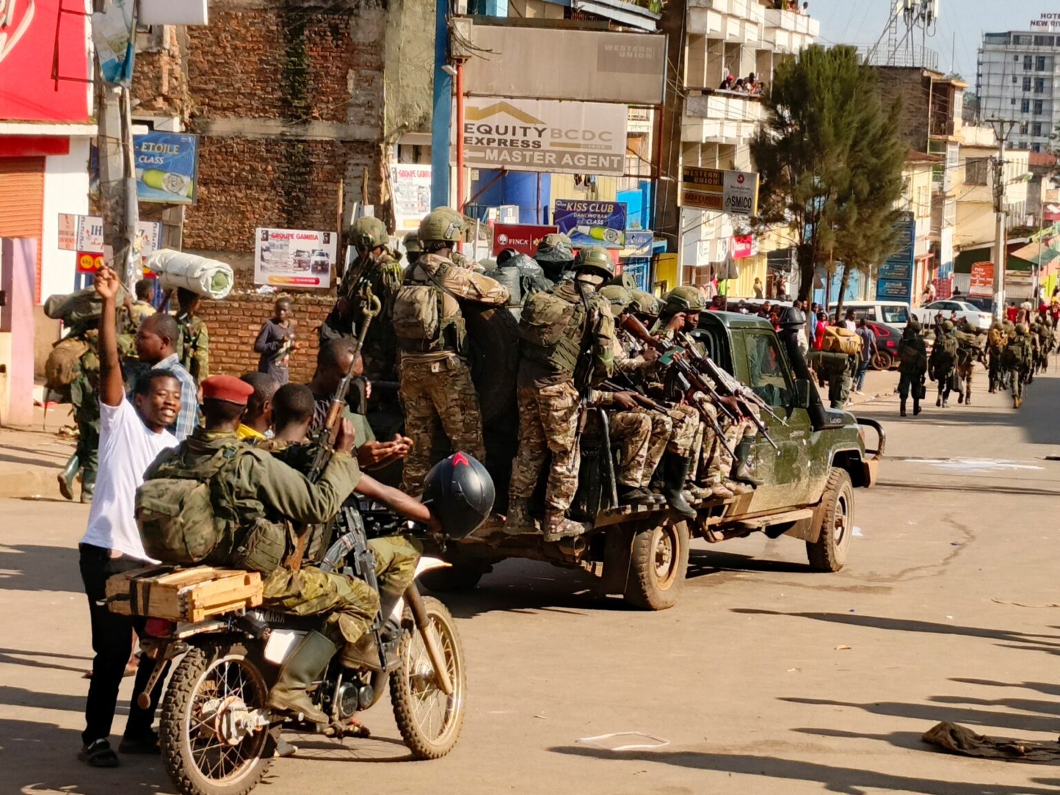 Photos: M23 rebels tighten their grip on major city in eastern DRC