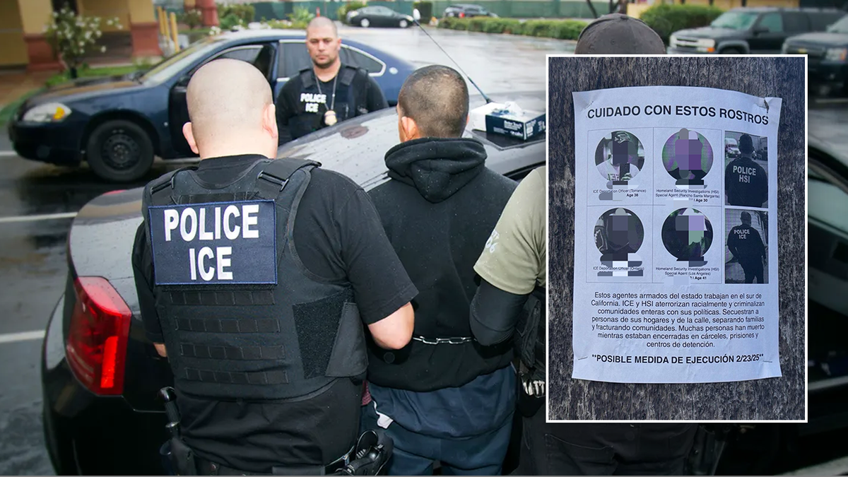 ICE agent flyer