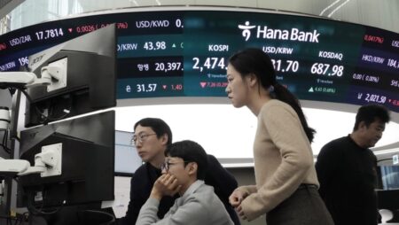 Most Asian markets rise on hopes for Bill to avert US shutdown