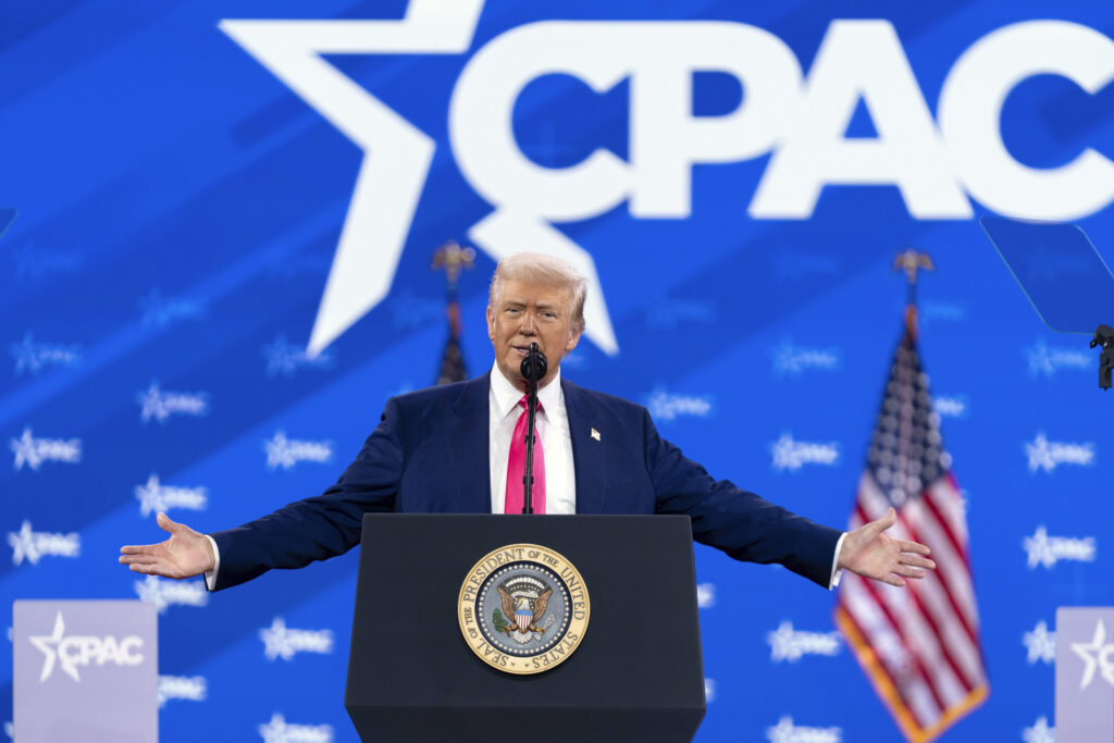 Donald Trump Predicts Republicans to Defy History in CPAC Speech