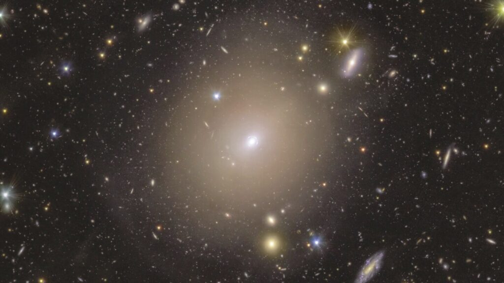 Space telescope spots rare ‘Einstein ring’ of light around galaxy in our cosmic neighborhood