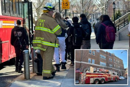 Chaos erupts at NYC middle school after 2 students unleash pepper spray, injuring dozens