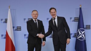 Polish president asks NATO leaders to increase military spending