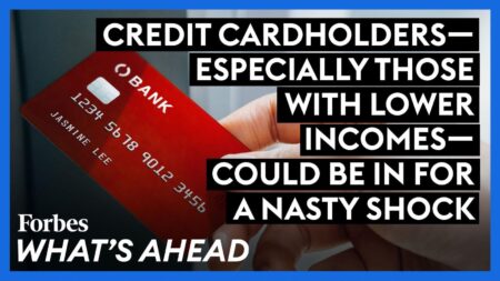 Credit Cardholders—Especially Those With Lower Incomes—Could Be In For A Shock