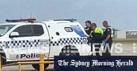 Man arrested at Victorian airport with gun