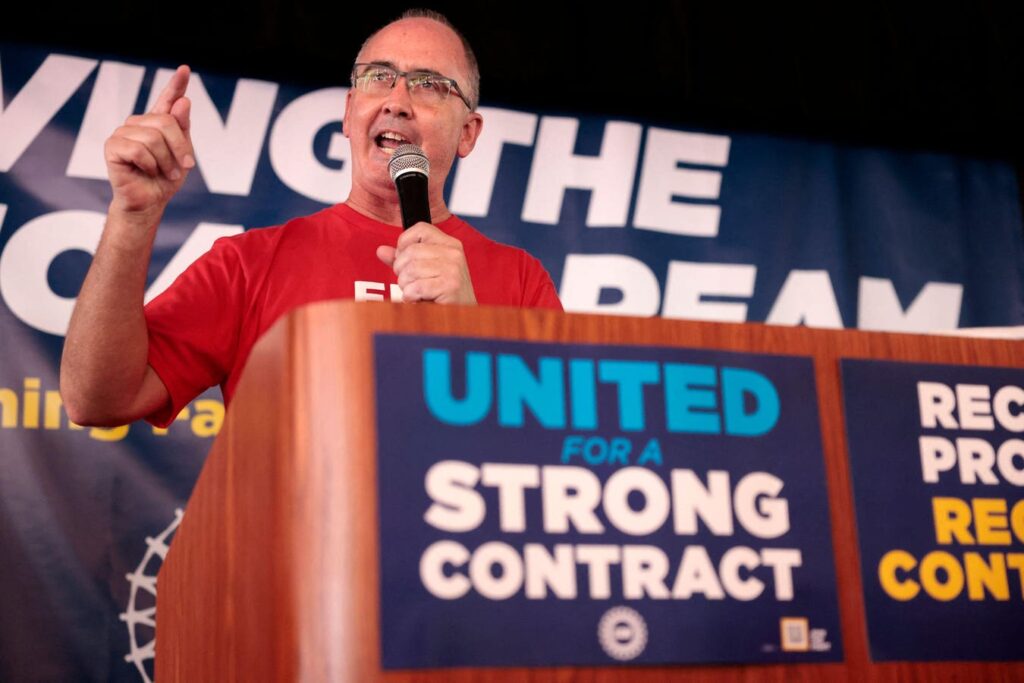 UAW President Sean Fain Supports Trump’s Tariffs. Here’s Why