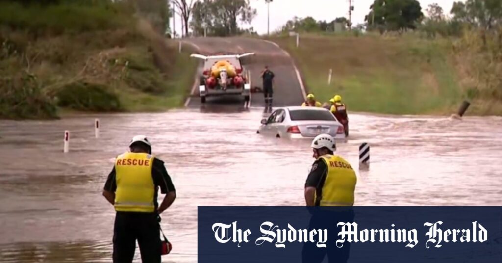 Massive flood clean-up in Queensland