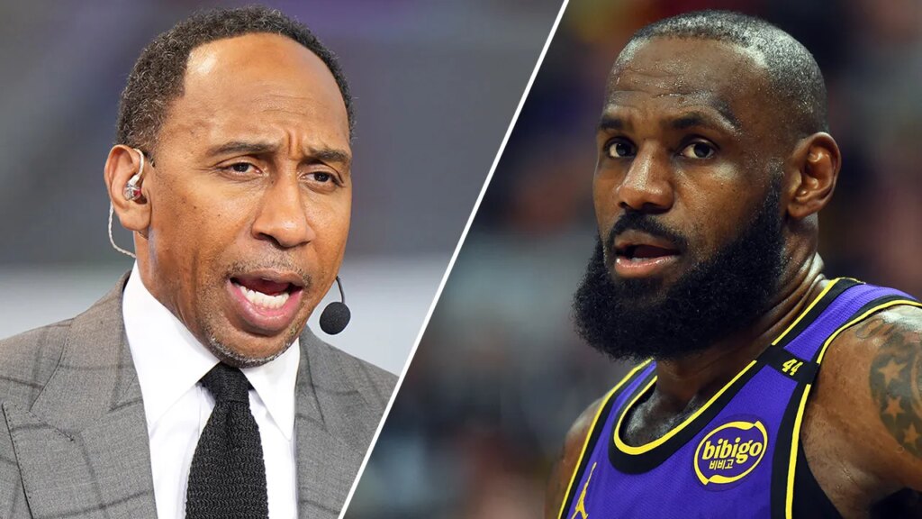 Stephen A Smith blasts LeBron James for ‘weak’ approach over Bronny James confrontation