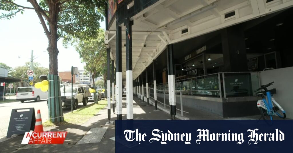 Sydney cafe barely holding on as scaffolding ‘blocks’ business