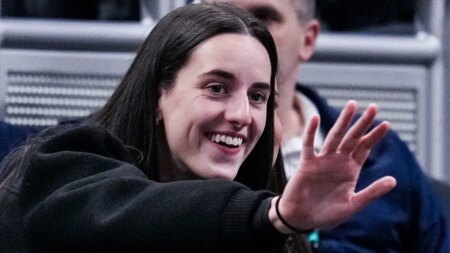 Caitlin Clark supports boyfriend’s Butler basketball team in MSG appearance for Big East Tournament