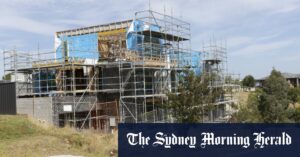 Melbourne builder Buildqa Pty Ltd accused of failing to obtain permit for Attwood townhouses