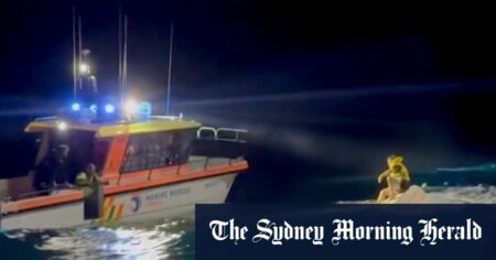 Man survives hours clinging to hull of boat off WA coast