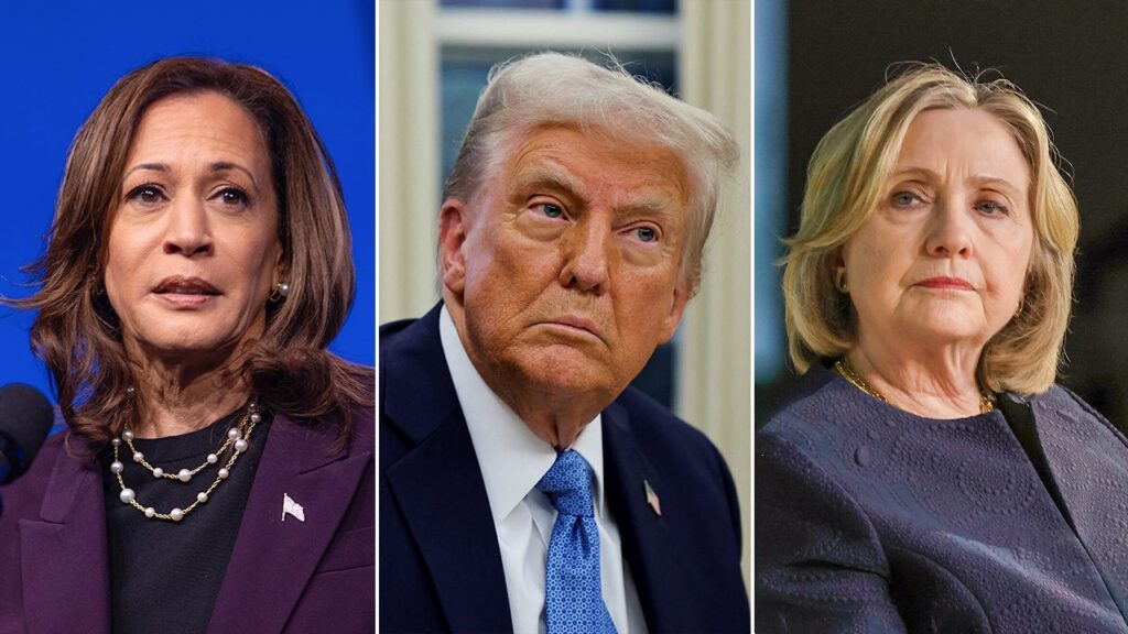 Trump revokes security clearances of former opponents Kamala Harris, Hillary Clinton