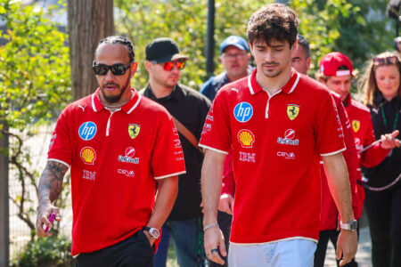 Charles Leclerc Regrets Front Wing Damage After Contact With Lewis Hamilton