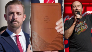 Red state donating Trump-endorsed Bibles to classrooms to ‘make America pray again’