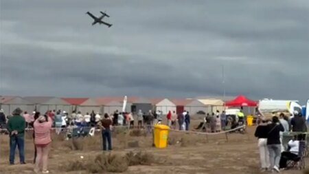 Video shows ‘highly skilled’ pilot’s final moments before fatal air show crash