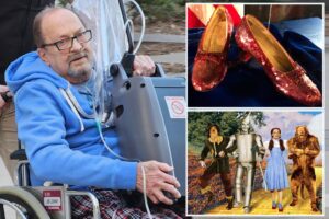 Thief involved in hiding stolen ruby slippers from ‘The Wizard of Oz’ has died before going to trial