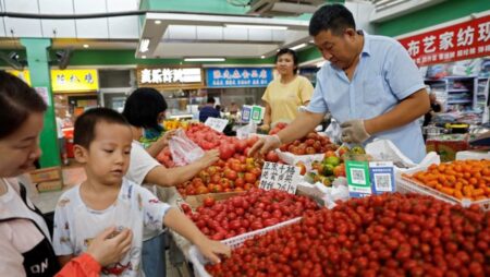 China’s deflationary pressures deepen in February