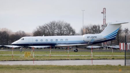 Plane believed to be carrying former Philippine leader Duterte arrives in Netherlands