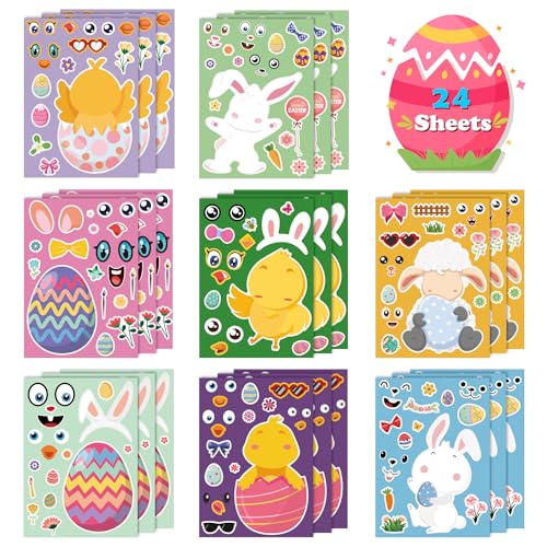 Ohome Easter Stickers