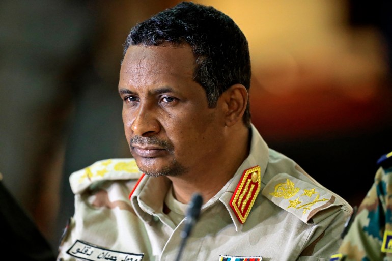 Sudan's paramilitary Rapid Support Forces commander, General Mohamed Hamdan Daglo (Hemedti),