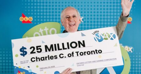 Order of Canada recipient mistakes M lotto win for K: ‘I didn’t have my glasses on’