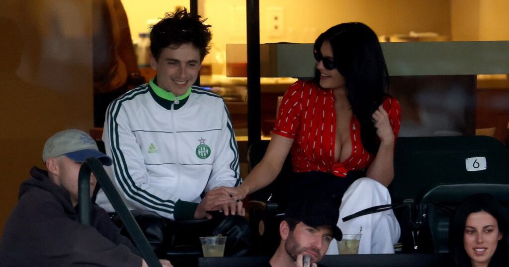 Kylie Jenner and Timothee Chalamet Bring Their PDA-Filled Relationship to a Tennis Match