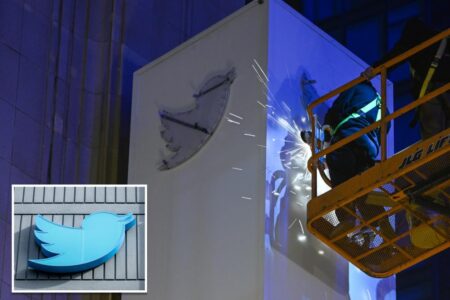 Twitter bird sign from defunct San Francisco office sold for nearly ,000 at auction