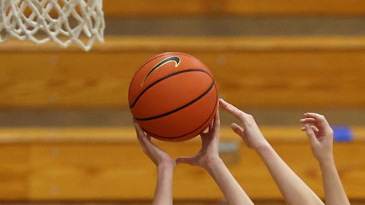 Basketball with hands