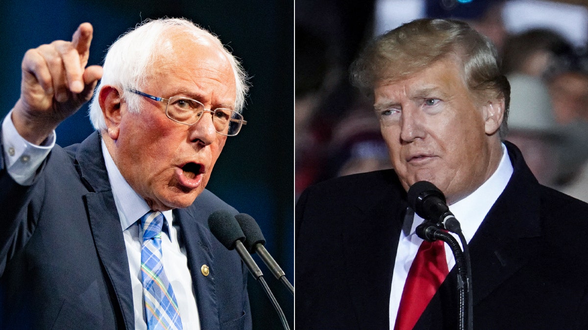 Bernie Sanders, Donald Trump